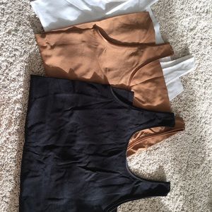 Set of ALL THREE The Limited silk tanks